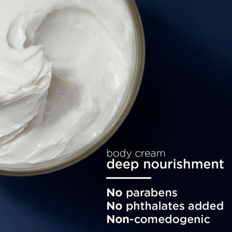 Vaseline Radiant X Deep Nourishment Body Cream 100% Pure Shea Butter, Coconut Oil, Vitamin C, & Peptides 10 oz & Radiant X Replenishing and Hydrating Body Oil with 1% Lipids, Jojoba Oil, Coconut Oil