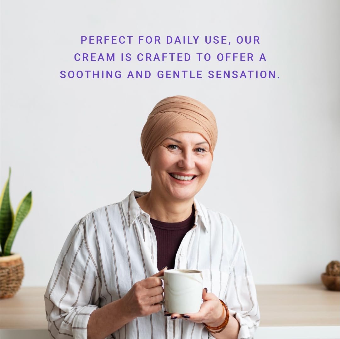 Oncology Cream 4 oz plus 3 Pack Lip Balm. Hydrating to Stressed Skin Undergoing Chemo or Radiation. Skin Therapy. Made with Botanicals.