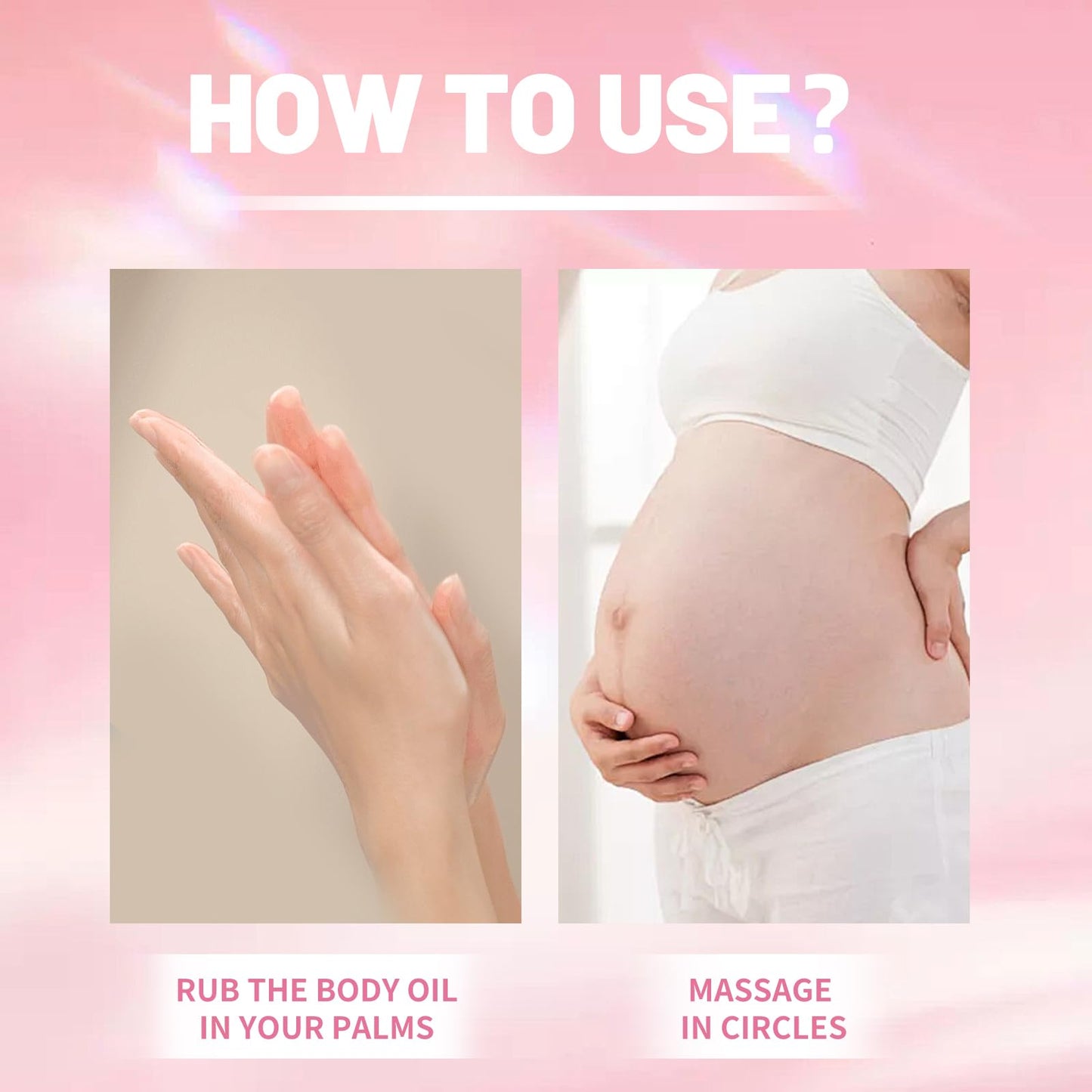 VGO Body Oil with Vitamin E, After Shower Body Oil For Smooth and Hydrated Skin, Non-Greasy & Fast Absorbing Lightweight Moisturizer for Scars & Stretch Marks, Hydrating for Dry Sensitive Skin