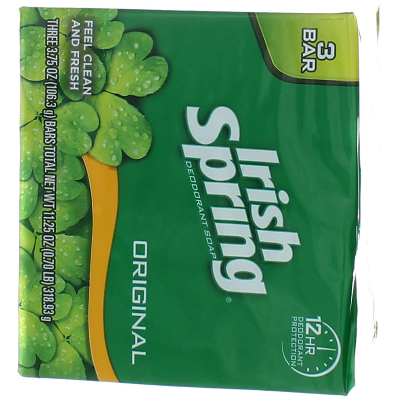 Irish Spring 3.75oz 3PK Original, Case of 36