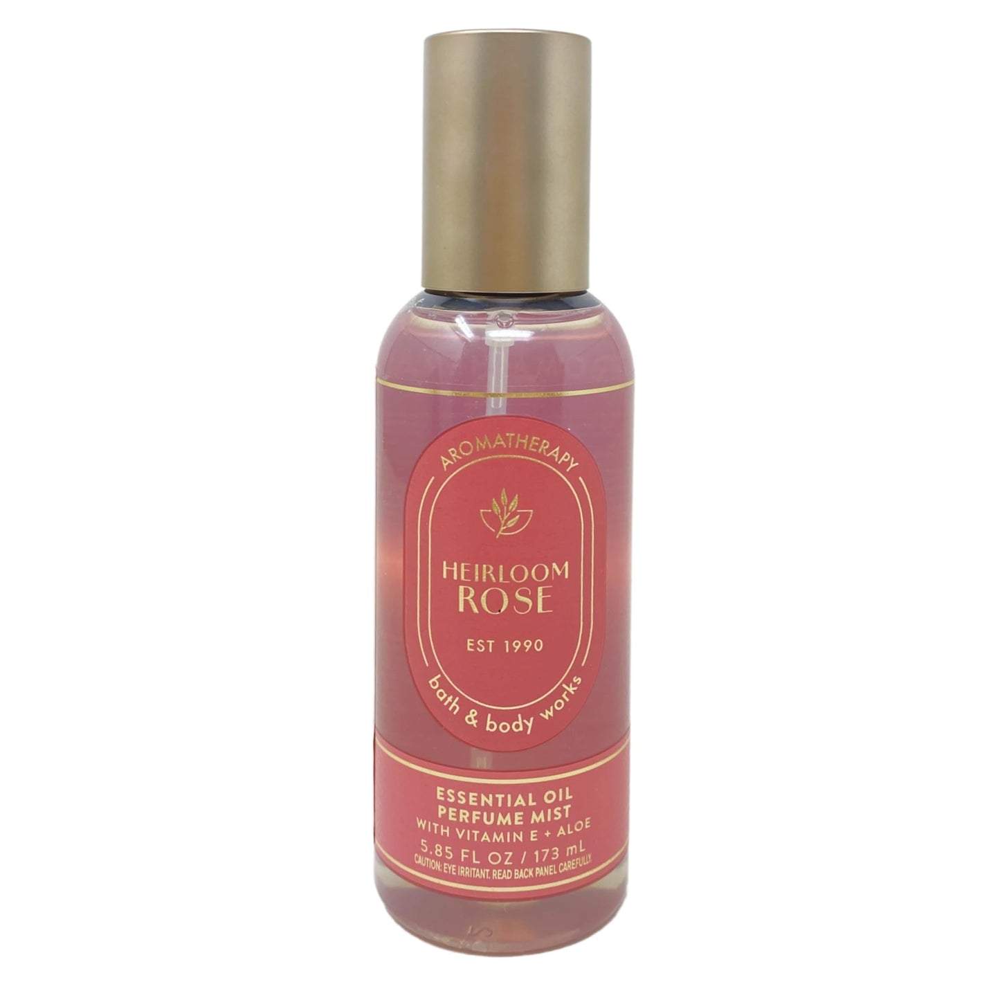 Bath & Body Works Aromatherapy Heirloom Rose - 3 Essential Oil Perfume Mist - with a Creamy Rose Bar Soap