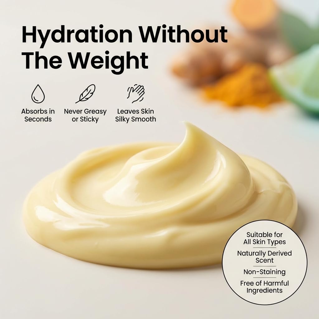 Motor City Organics Turmeric Citrus Grove Body Lotion | Turmeric Root + Citrus Peel | 10.2 oz | Paraben-Free | All Skin Types