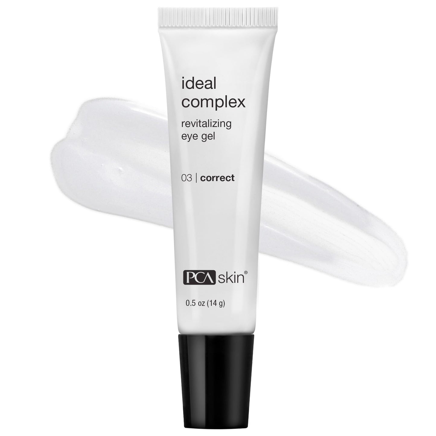 PCA SKIN Ideal Complex Revitalizing Eye Gel, Under Eye Serum, 0.5 oz