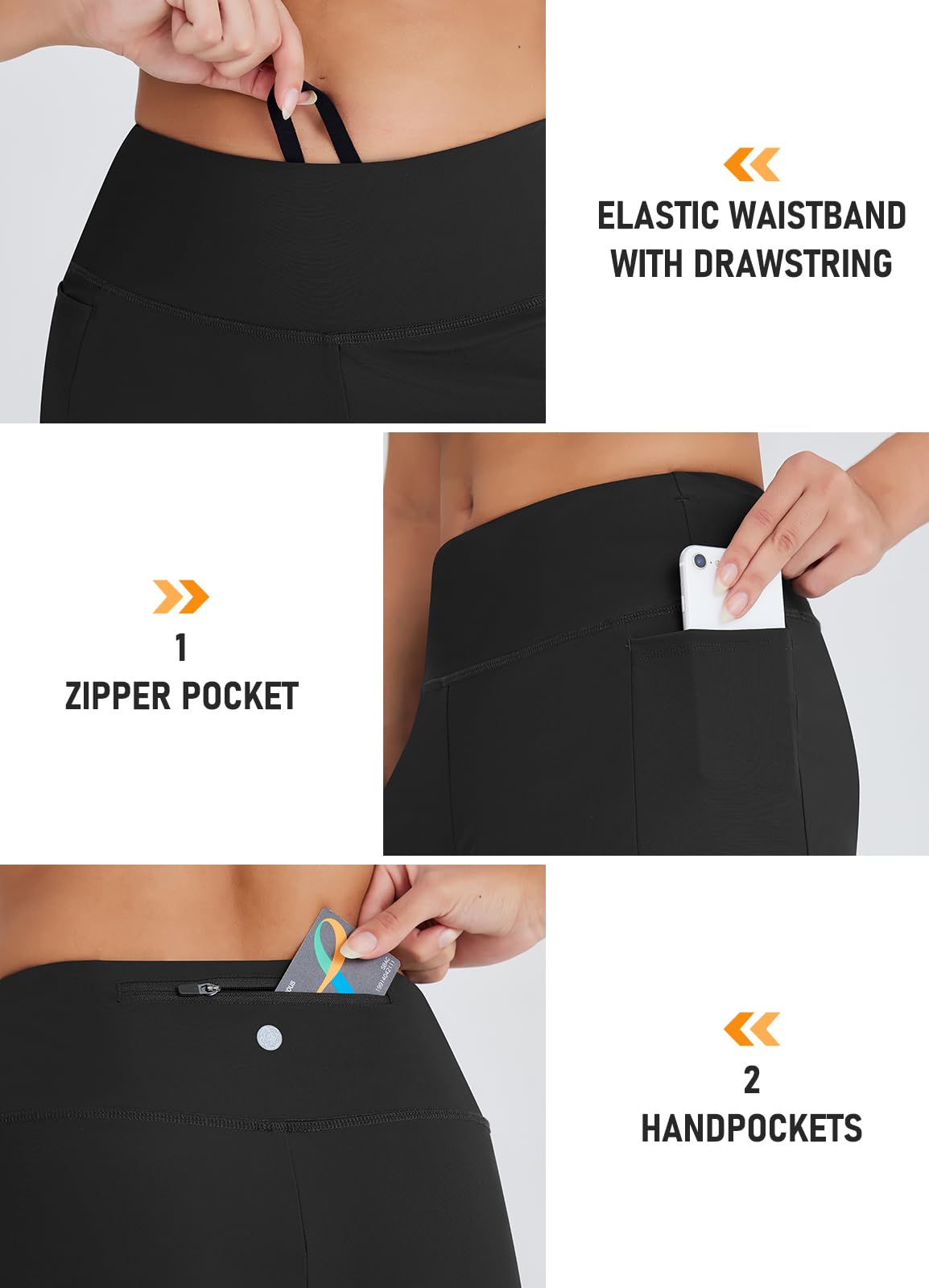 Emlovm Swim Shorts Women Swimwear Tummy Control Boy Short Swimming Board Shorts High Waisted Swimsuit Bottoms Beach Bathing Suits 2025 with Liner and Pockets Lightweight Black X-Large