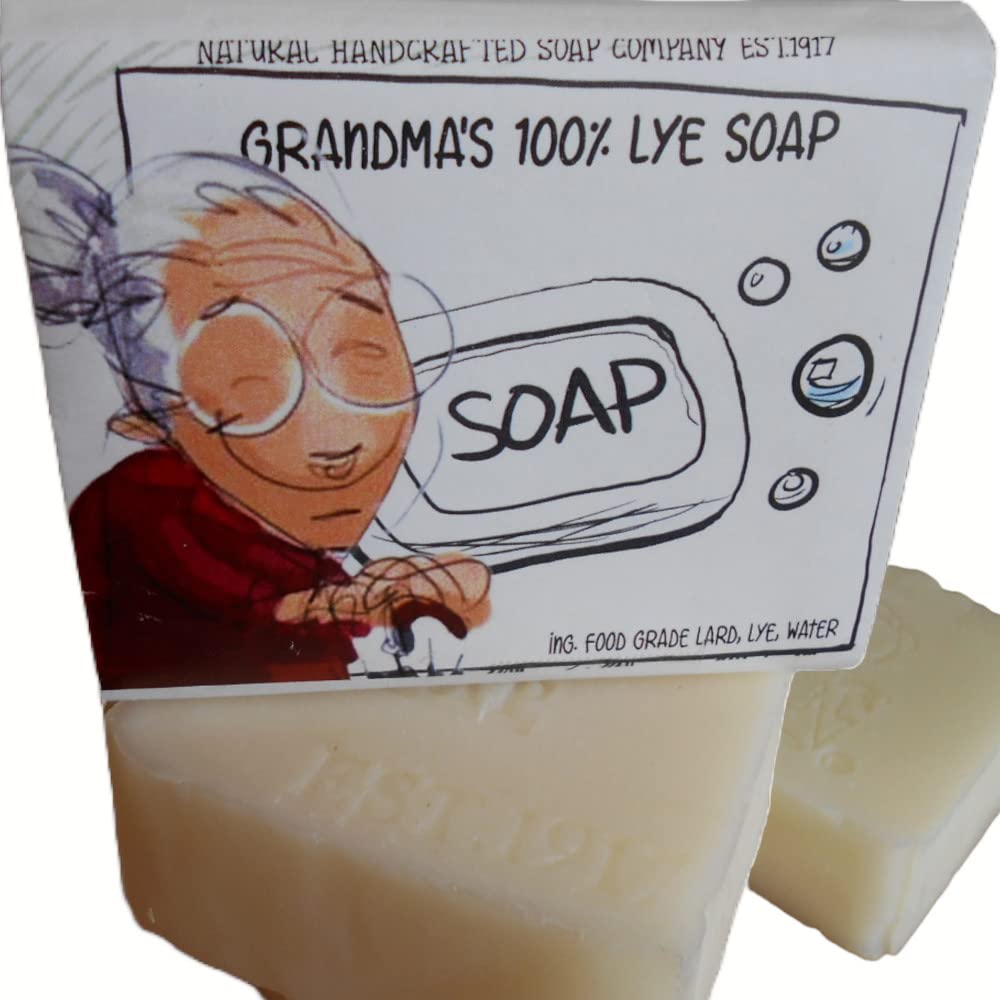 Grandma's Lye Soap Unscented for All Skin Types