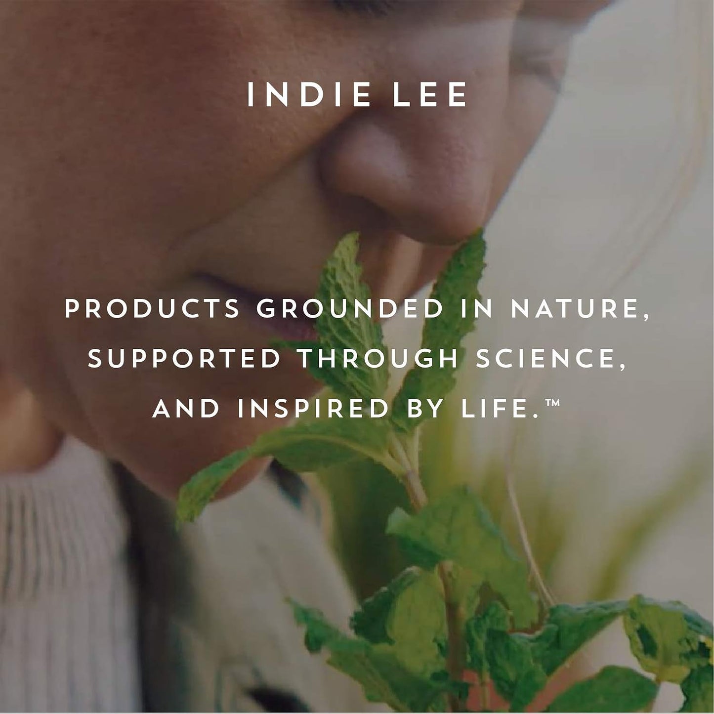 Indie Lee Soothing Facial Cleanser - Moisturizing Face Wash + Makeup Remover for Sensitive Skin - Plump, Hydrate + Calm Redness with Rose Damascena + Chamomile Oil for Skin (125ml)