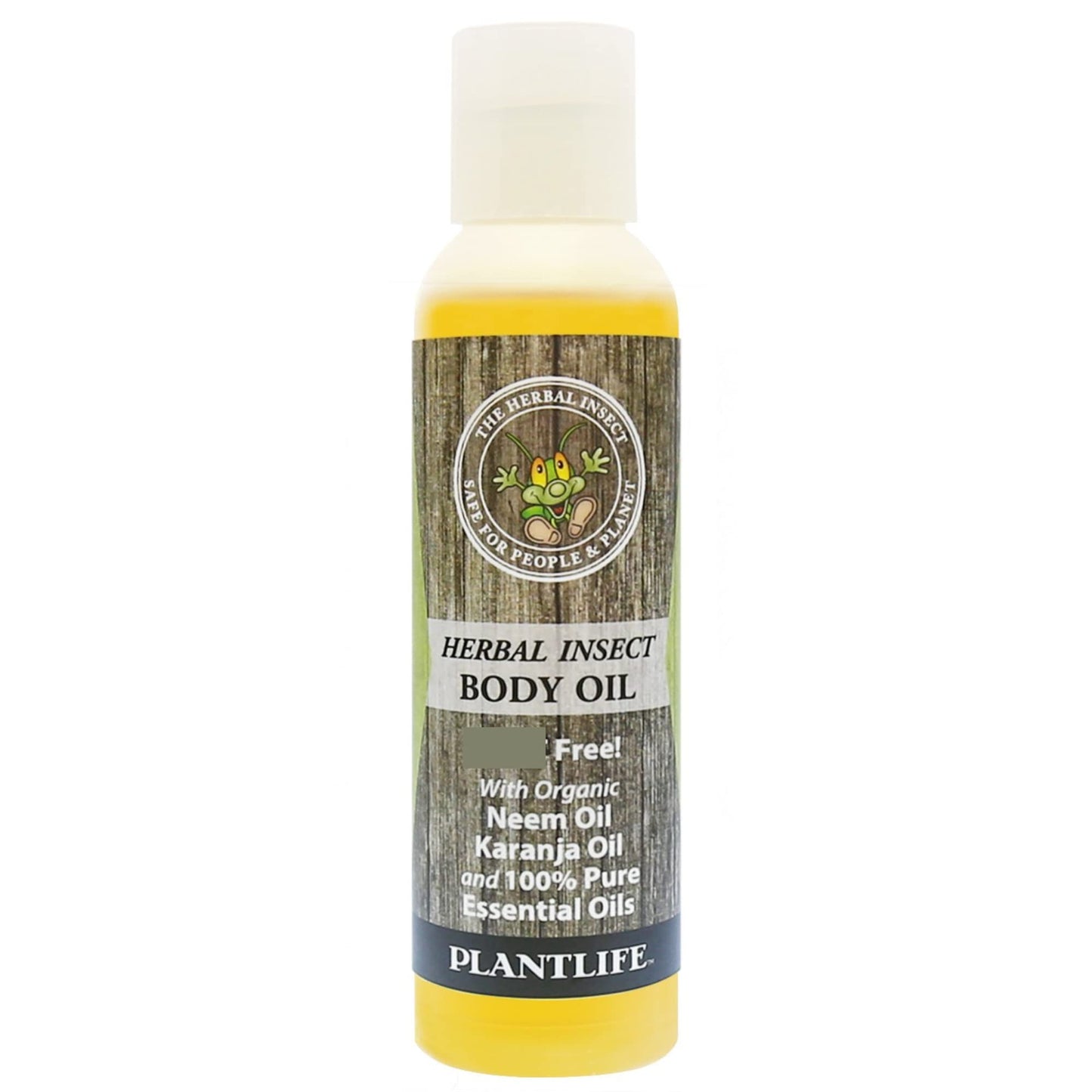 Plantlife Herbal Body Oil with Neem - Natural Aromatherapy - 4 oz