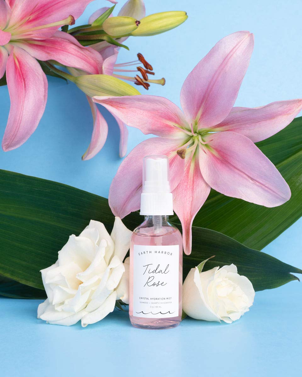 Earth Harbor Tidal Rose Seaweed Hydration Mist & Facial Toner, 2 fl oz