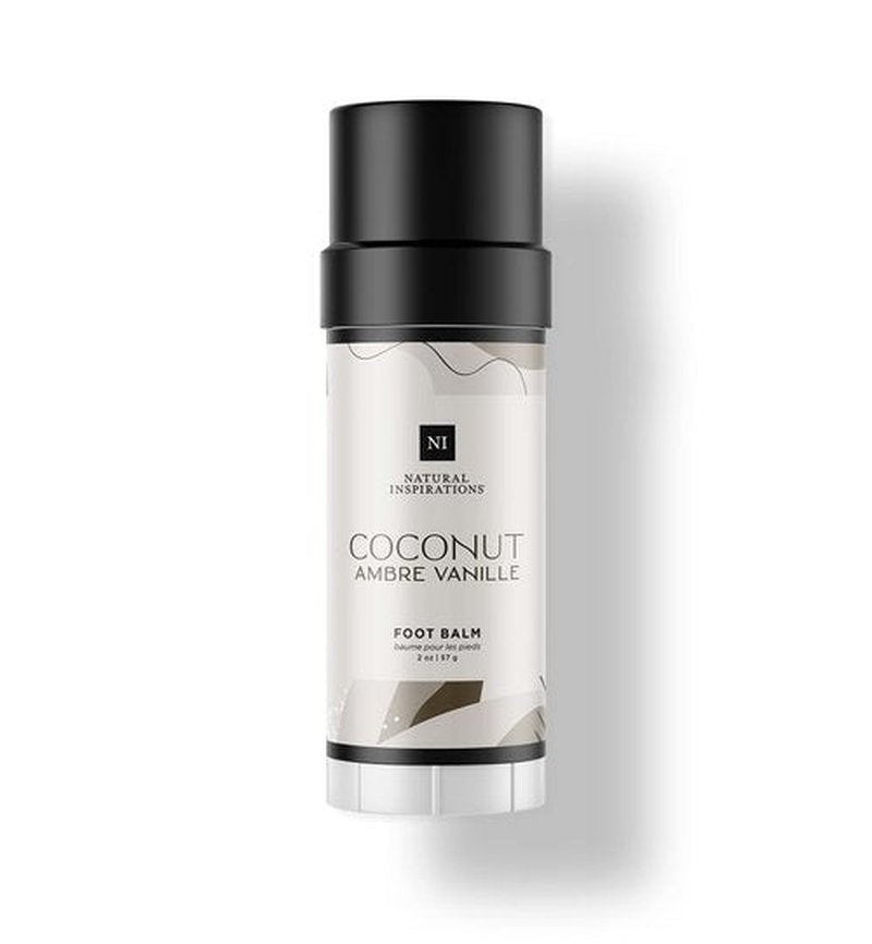 Natural Inspirations Coconut Ambre Vanille Ultra-Healing Foot Balm 2oz