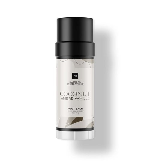 Natural Inspirations Coconut Ambre Vanille Ultra-Healing Foot Balm 2oz