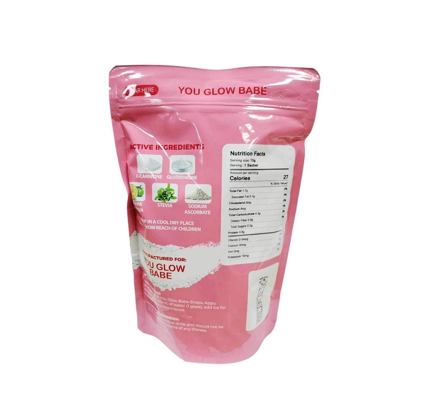20 Sachets You Glow Babe Shepu APPU Juice 15g each