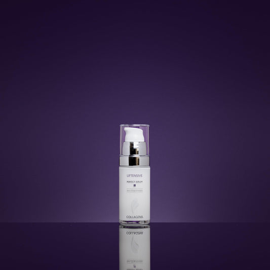 Collagenil Perfect Serum, Anti-Aging Facial Serum with Neuropeptides Complex, Uplifting & Firming, Expression Lines & Sagging Skin Treatment, 1.01 fl oz