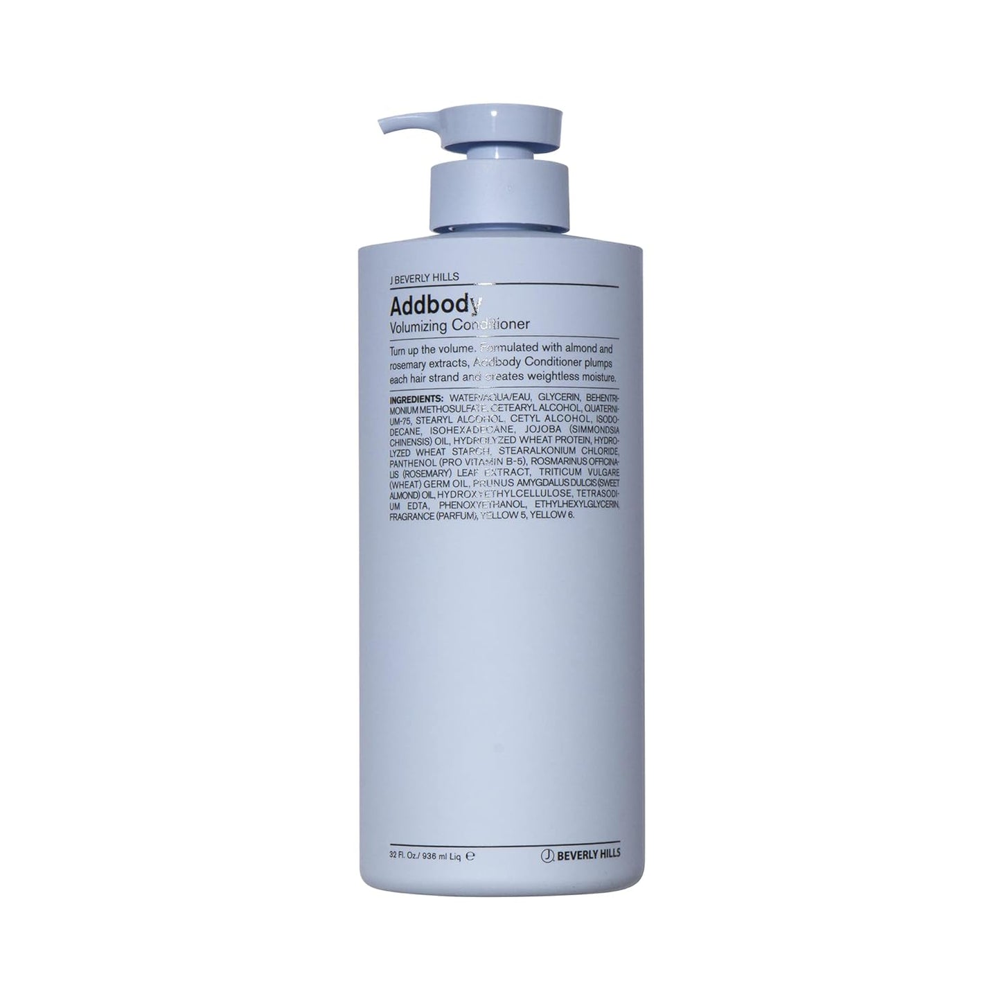 J Beverly Hills Blue Addbody Volumizing Conditioner with Rosemary Oil for Hair Growth, (3 Oz, 12, Oz, 32 Oz)