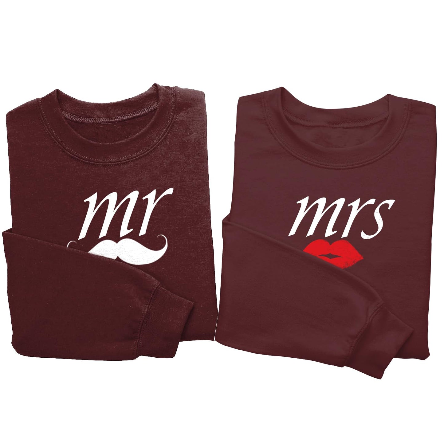 domirica Burgundy Gifts For Girlfriend Unisex Custom Engagement Long Sleeve Pullover Crewneck Oversized Custom Sweatshirt 2025 Valentines Day For Couple Fashion Funny Matching Gifts,5XL