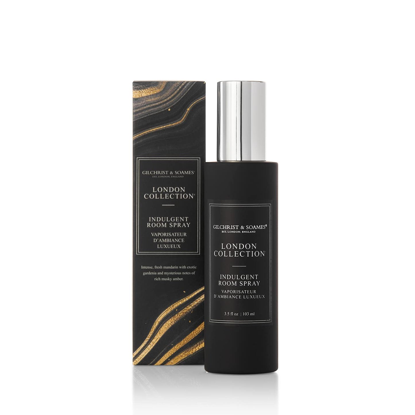 London Room Spray - 3.5oz - Mandarin, Gardenia, and Musk - For the entire home, bathroom, and travel