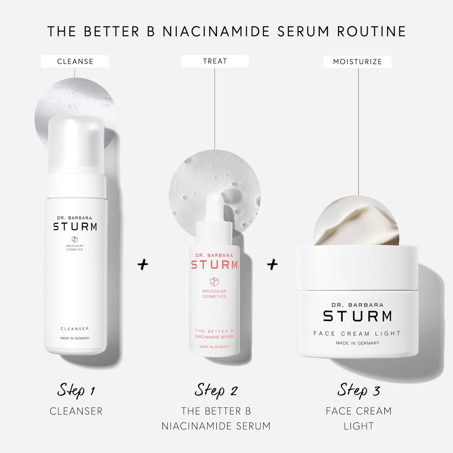 The Better B Niacinamide Serum 1.01 fl oz, Pore Refining Facial Serum, Helps Reduce Hyperpigmentation, Boosts Hydration, Luxury Skincare By Dr. Barbara Sturm