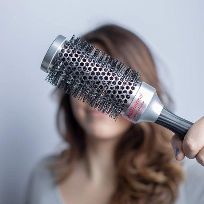 Olivia Garden ProThermal Anti-Static Round Hair Brush T-43 (1 3/4")