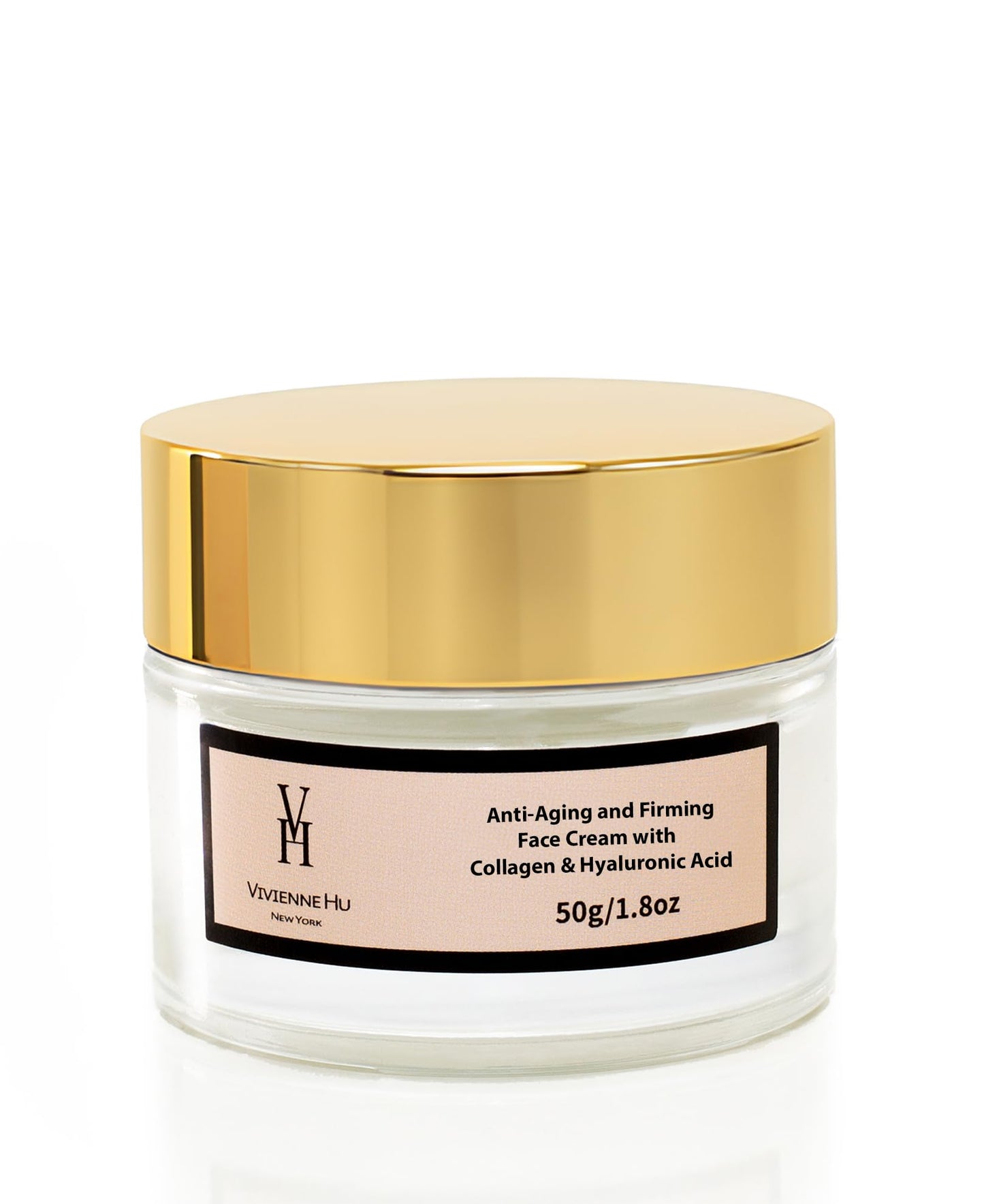 Anti-Aging and Firming Face Cream with Collagen and Hyaluronic Acid(50g/1.8oz)