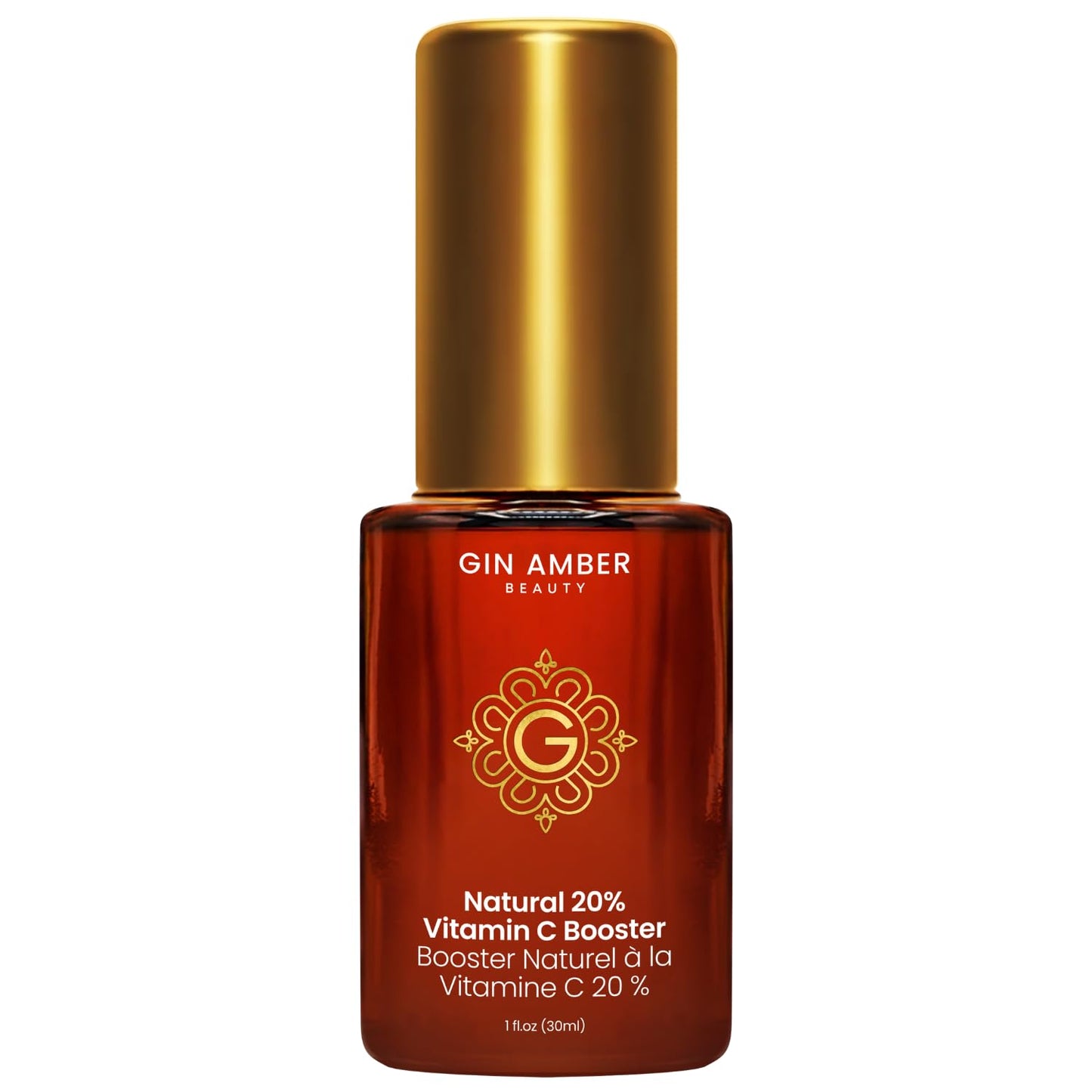 Gin Amber Beauty - Natural 20% Vitamin C Booster - Brightening