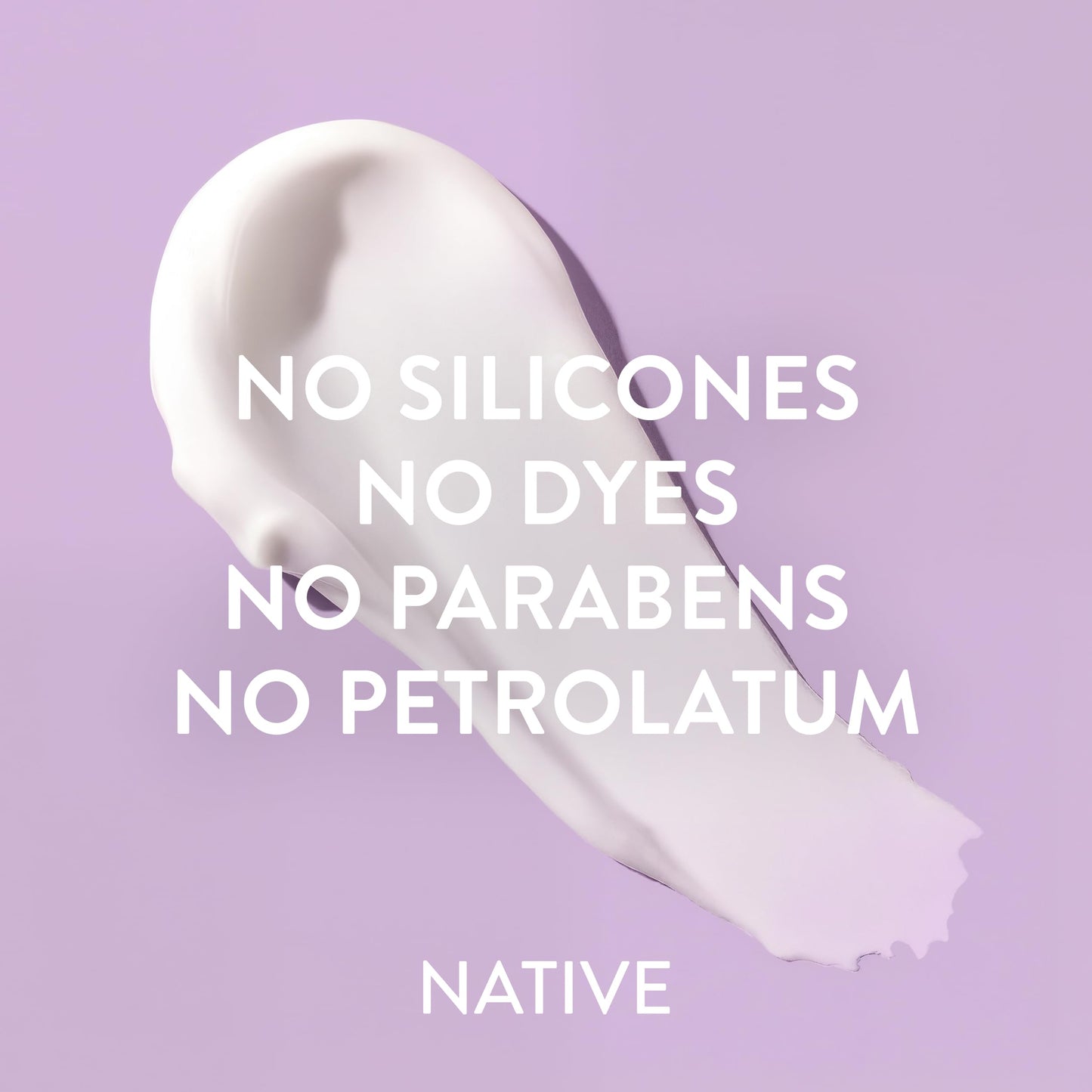 Native Body Lotion, Lavender & Rose, 48-Hour Hydration for Dry & Sensitive Skin, Made with Plant-Based Moisturizers like Shea Butter, Silicone & Paraben Free, 16.5 fl oz