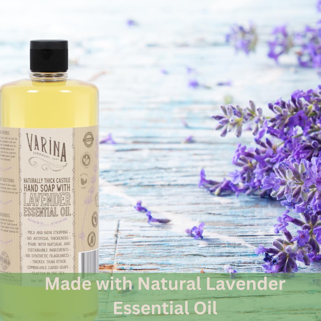 Varina Liquid Organic Castile Soap Variety - 16 oz