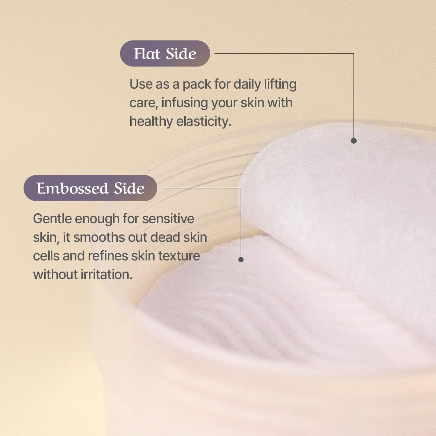 [CHALLANS de Paris] Coton NETTOYANT de Memoria – Calming & Revitalizing Toner Pads with Botanical Essence, Hydrating Dual-Texture Pads for Smooth, Comforted Skin, K-Beauty Daily Care