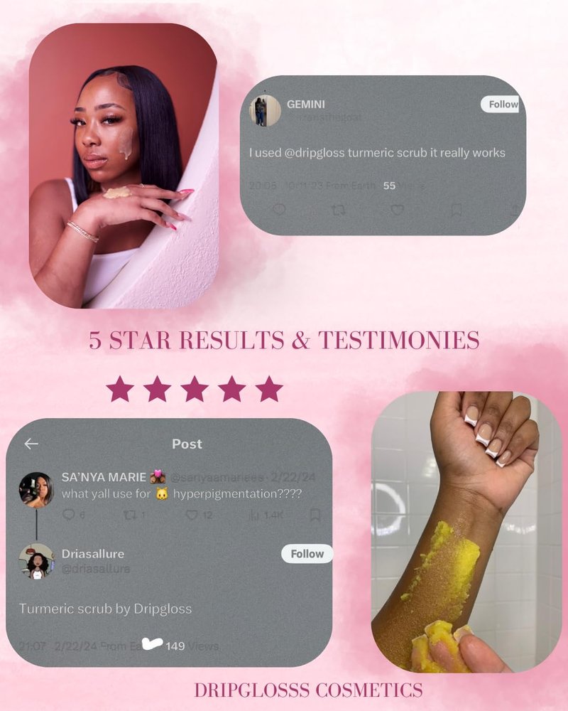 Brighten Me Scrub - Turmeric Sugar Scrub for Bikini Line & Inner Thighs | Fades Dark Spots & Ingrown Hairs (4 oz)