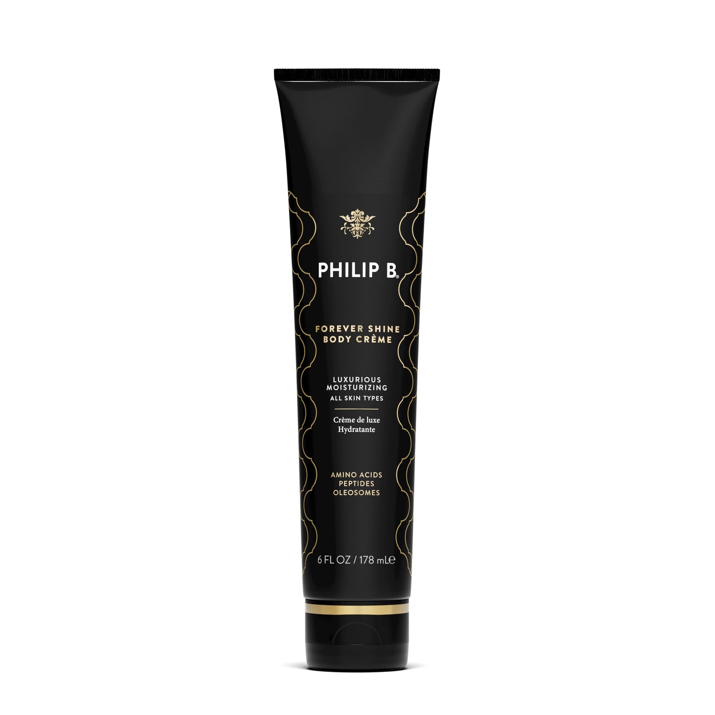 PHILIP B. Forever Shine Luxury Body Creme - Moisturizing and Revitalizing, 6 fl oz (178 ml)