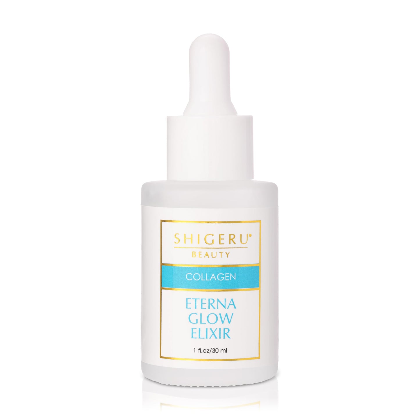 Shigeru Beauty Collagen Elixir with Vitamin C, Hyaluronic Acid, Retinol, Anti-Aging Serum, Brightening, Hydrating, Face, Lightweight