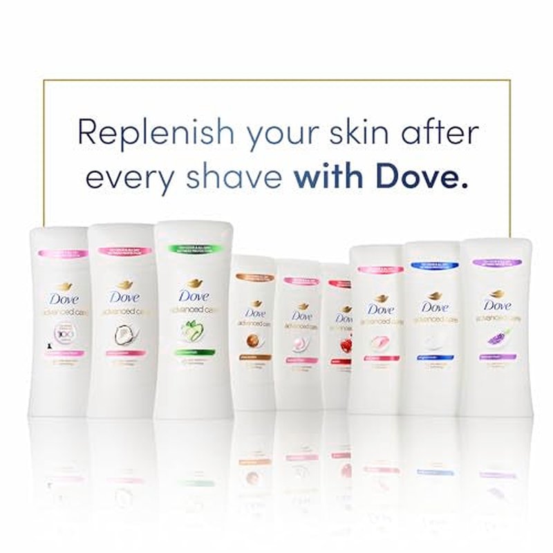 Dove Advanced Care Antiperspirant Deodorant Stick Caring Coconut for Helping Repair Skin Barrier After Shaving, with 72-Hour Sweat & Odor Protection, 2.6 oz