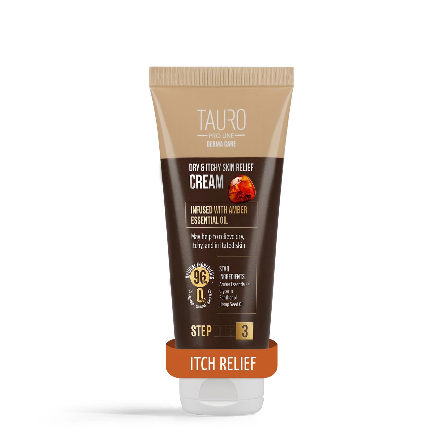 Tauro Pro Line Dry & Itchy Skin Relief Dog Cream, No SLS, 2.5 Fl oz