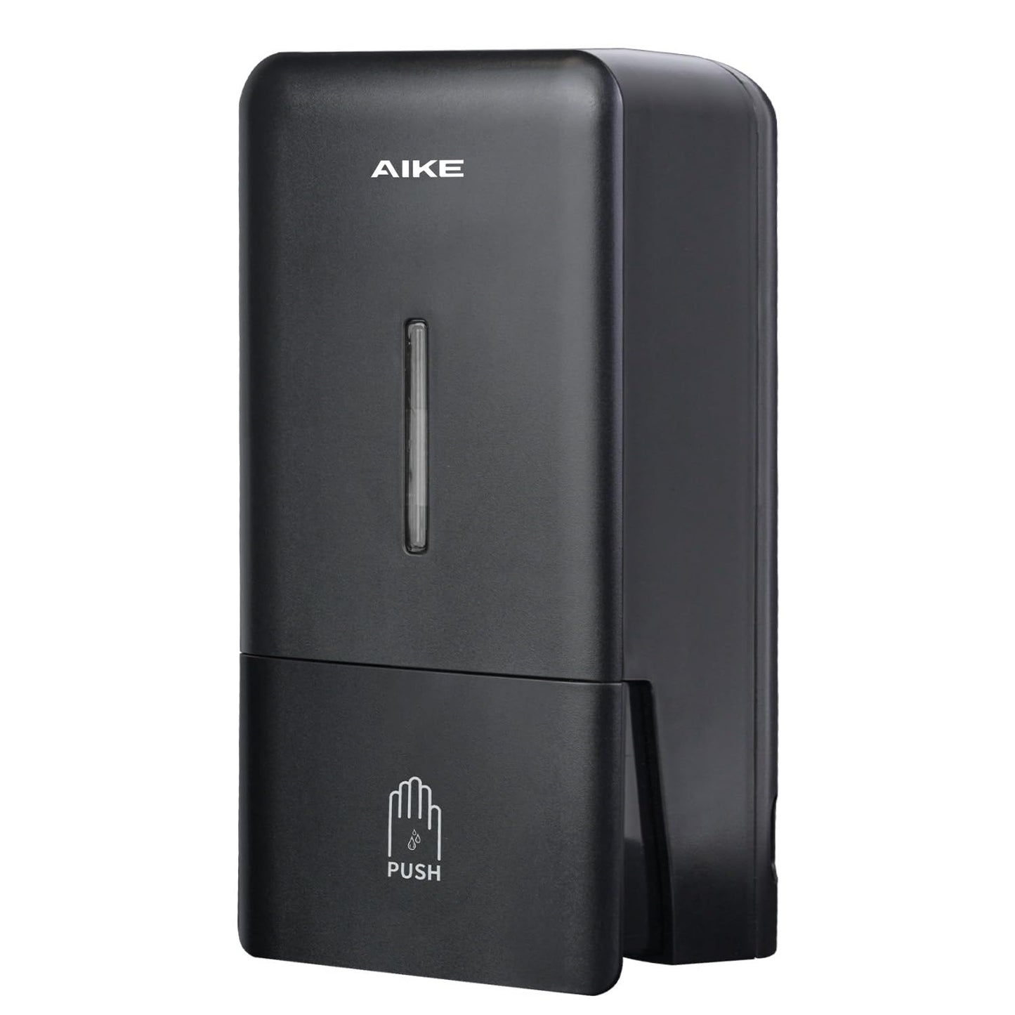 AIKE Liquid Commercial Soap Dispenser,27oz for Bathroom Modern Black,AK1006
