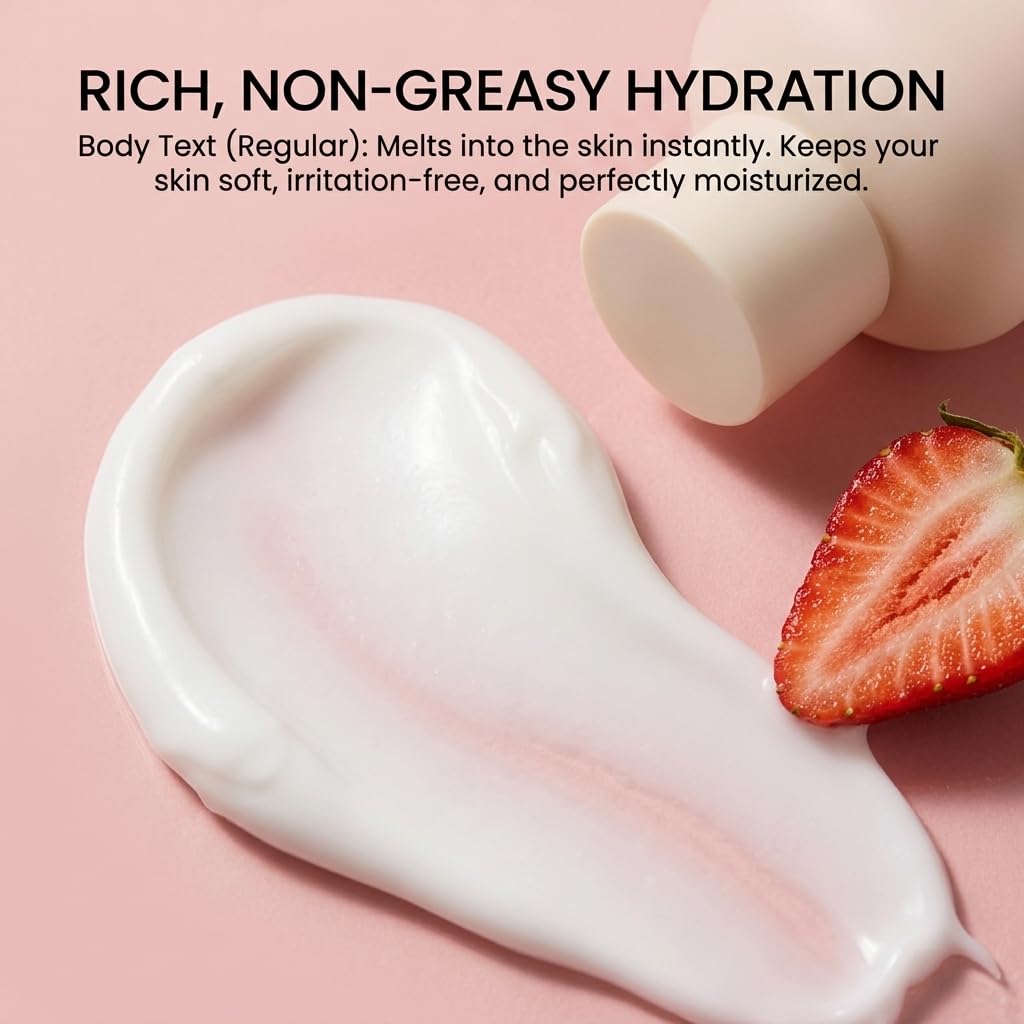 Strawberry Skin Treatment, Trystrawberry Legs Resurfacing Cream, Advanced Triple-Acid Complex For Keratosis Pilaris, Reduce Chicken Skin Bumps