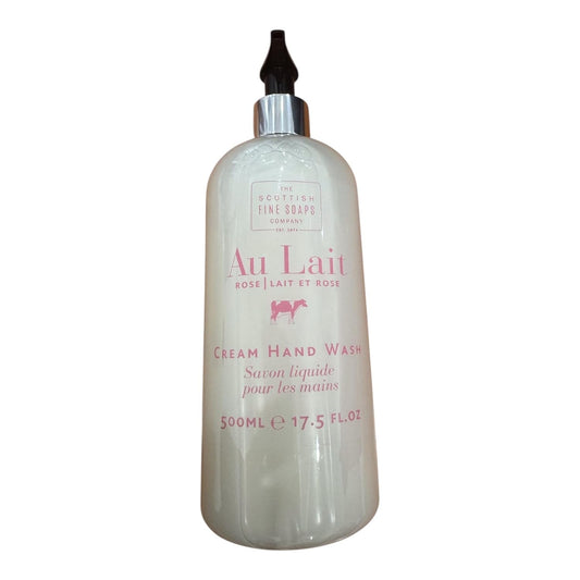 Au Lait Rose Hand Wash - Luxurious Moisturizing Formula | 17.5 FL OZ