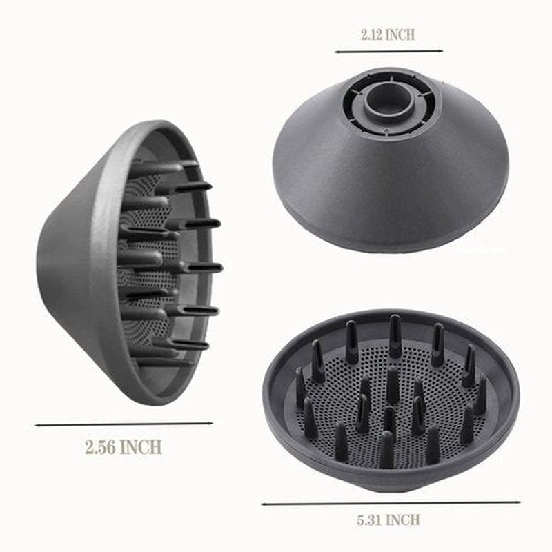 360° Rotating Diffuser Attachment Nozzle Compatible With Laifen Swift Hair Dryer/Swift SE Styling Tool, Hair Smoothing Dryer Magnetic Blower Accessories for Laifen, White…