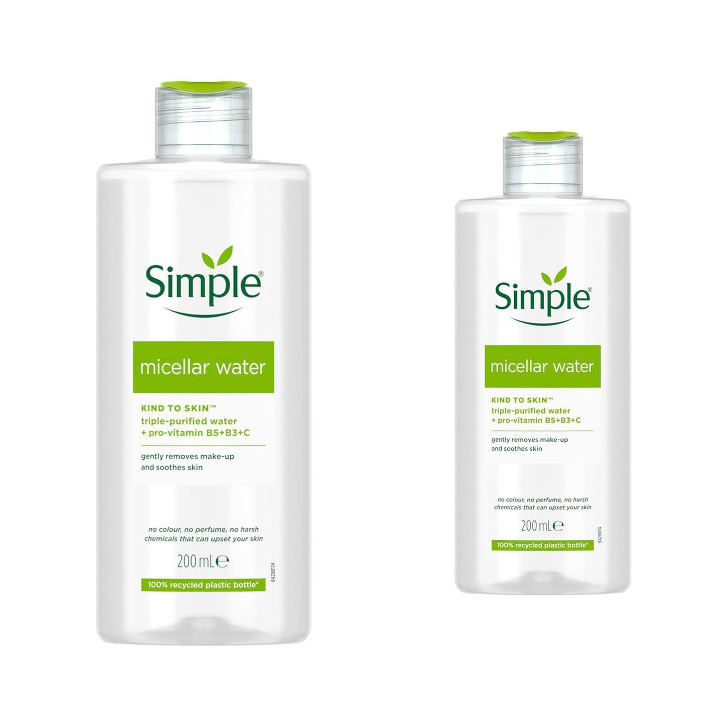 Simple Kind To Skin Purifying Cleansing Lotion 200Ml - Pack of 2