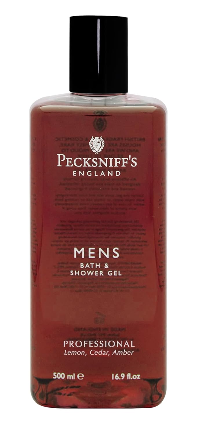 Sandalwood & Vanilla Shower Gel 750ml - Pecksniff's Classic Moisturizing Formula
