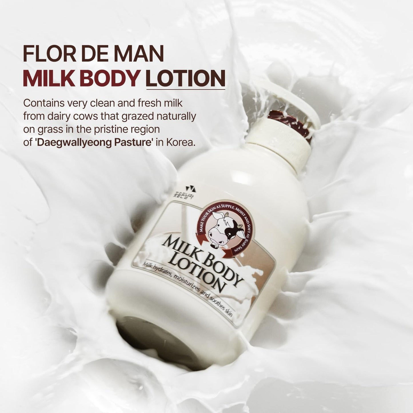 COSMOCOS SOMANG MILK BODY SOOTHING & MOISTURIZING LOTION 500ml