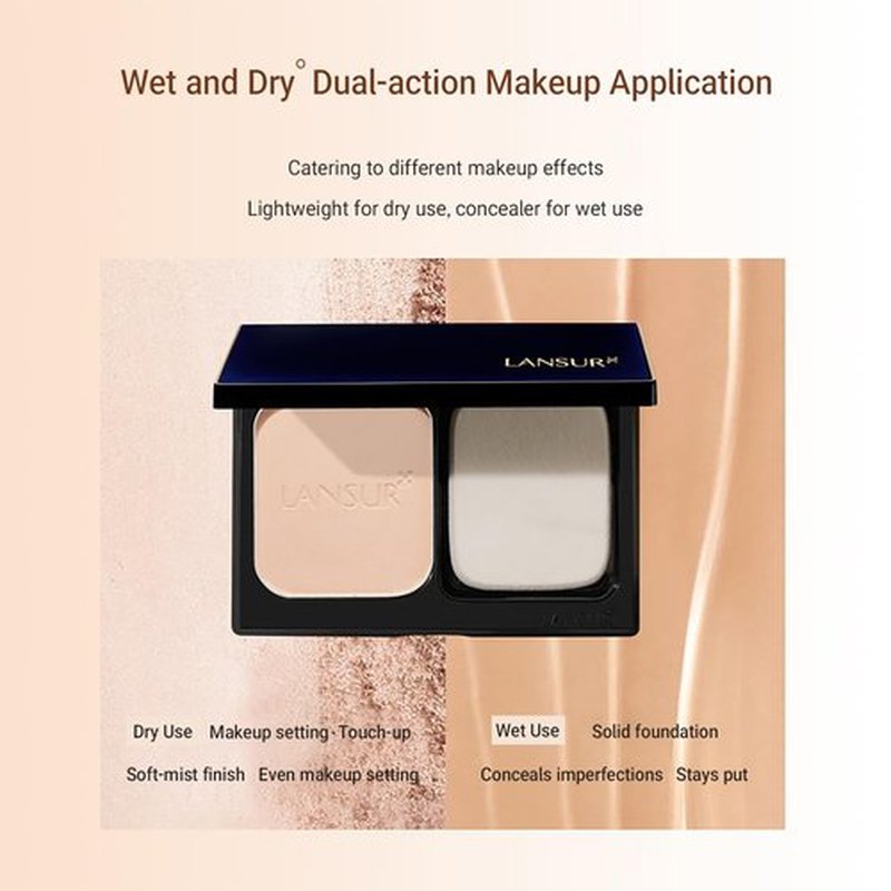 Face Powder-Matte Pressed Powder, Lightweight, Blurs Imperfections and Pores, Longwear Sets Makeup, Suitable for Use on The Go (02 NATURAL, 0.42oz)