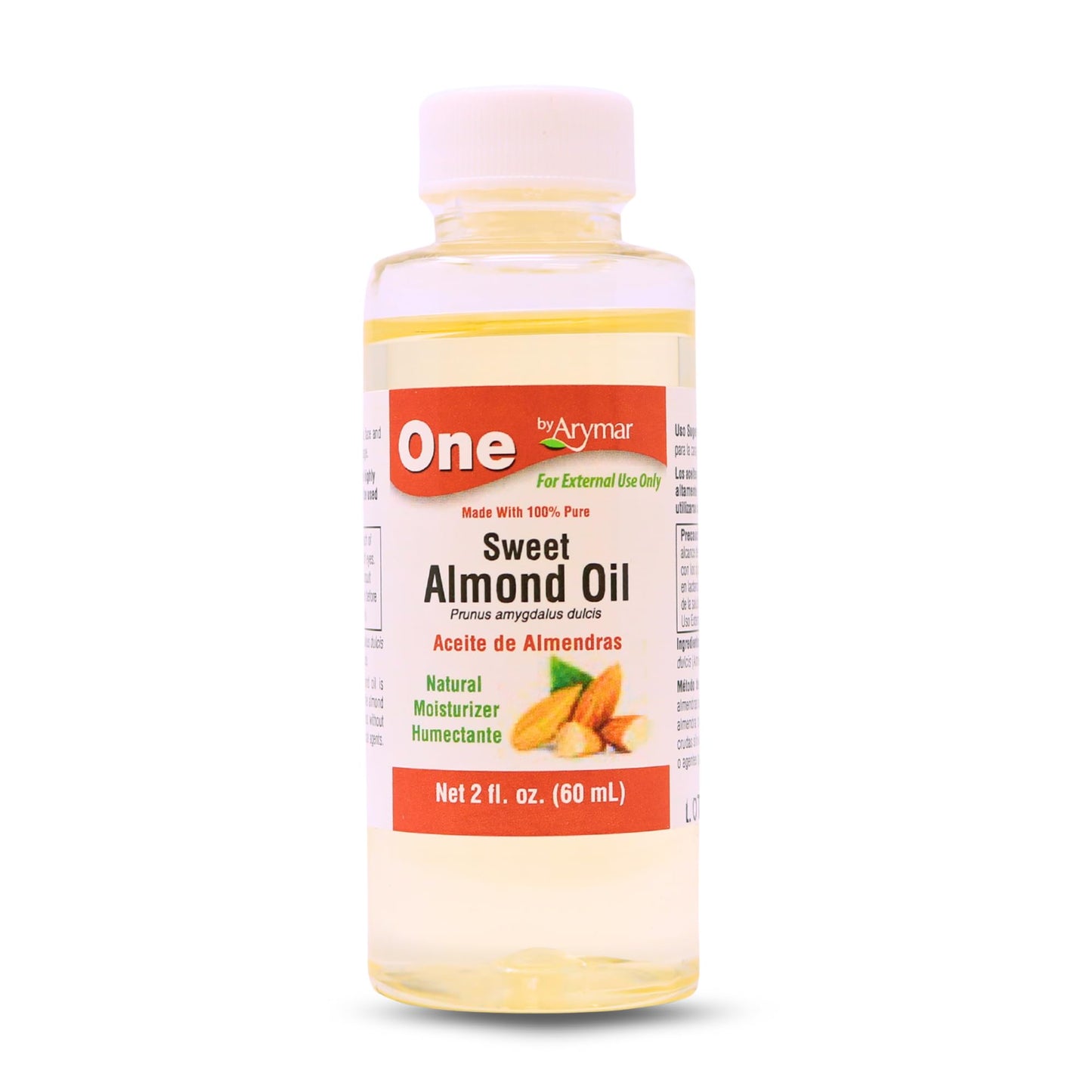 Arymar Almond Oil, Natural Oil for Skin, Hair, Massage & Aromatherapy Diffusers, 2 oz