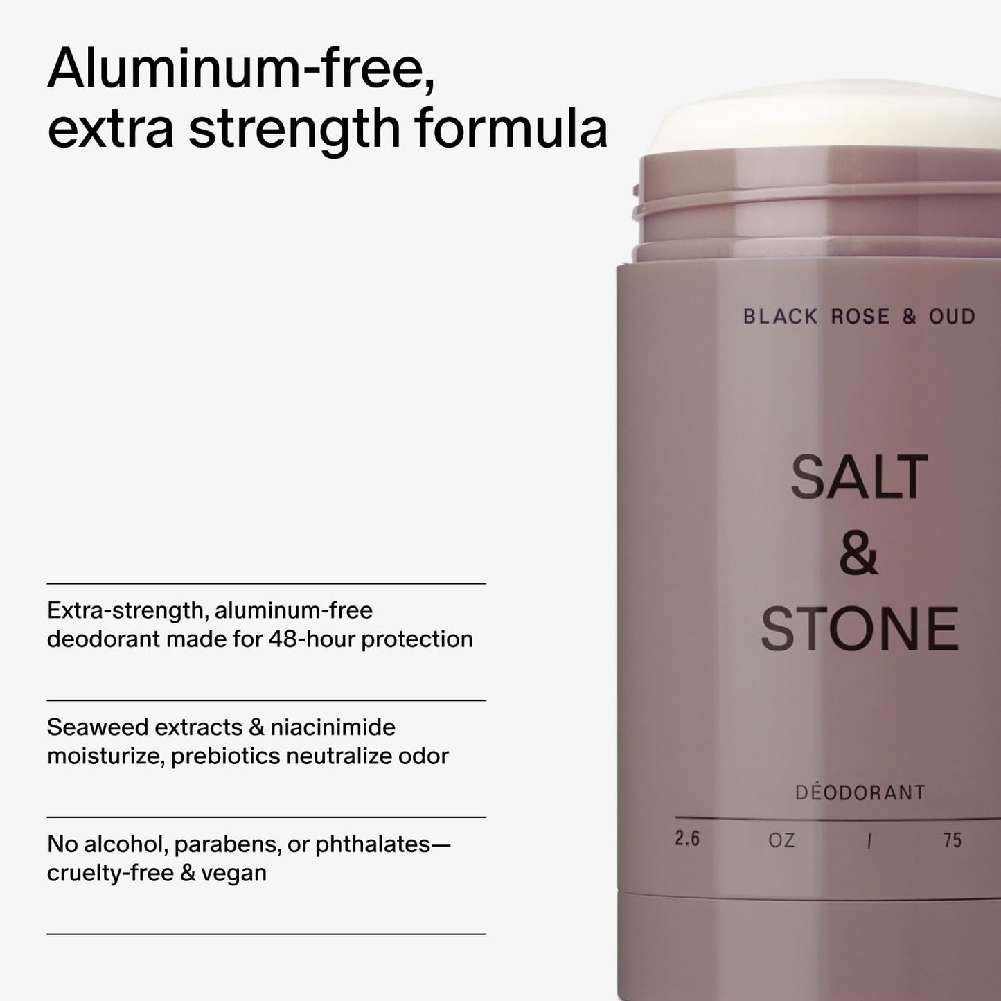 Salt & Stone Signature Scent Duo Set | 48 Hour Aluminum-Free Deodorant & Hydrating Body Mist | Skincare-Infused Deodorant & Body Spray | Bergamot & Hinoki