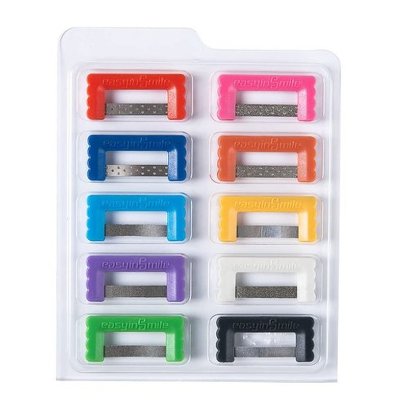 Dental Interproximal Reduction Enamel Strips Orthodontic Polishing IPR/IR strip Reusable (IPR Strips)