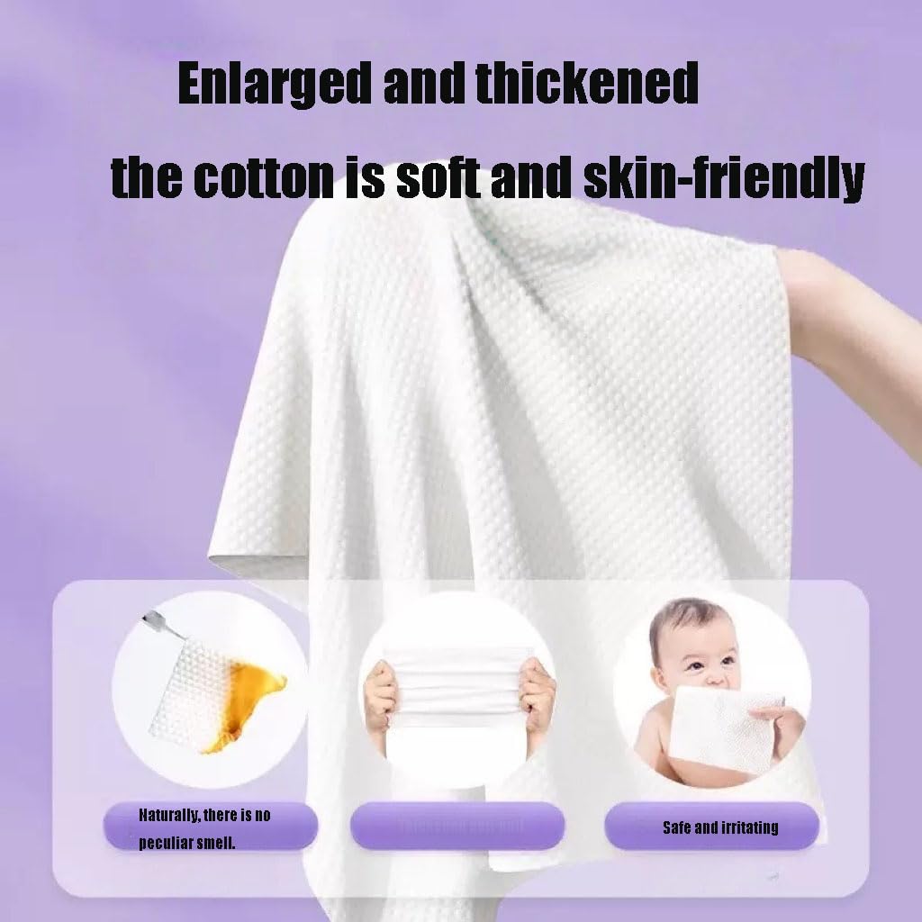 20pcs Disposable Compressed Towels for Travel Individually Packaged Disposable Face Towel for Camping Hiking, Portable Coin Tissues for Home Beauty and Outdoors(9.4 x 11.8 inches）
