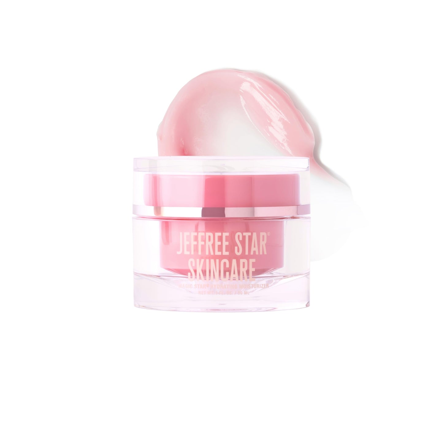Jeffree Star Cosmetics Magic Star Hydrating Moisturizer, Travel Size, 1.1oz, Dermatologist Tested, Non-Irritating, Strawberry Extract Infused, Cruelty-Free & Vegan (Travel Size)