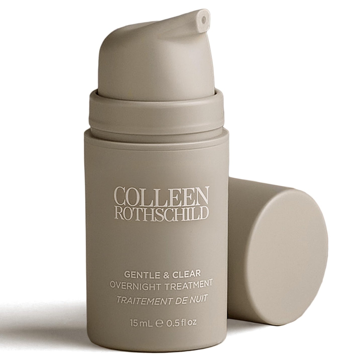 Colleen Rothschild Gentle & Clear Overnight Treatment - Acne Blemish-Prone Sensitive Face Gel - Treats & Prevents Breakouts with Salicylic Acid, Niacinamide