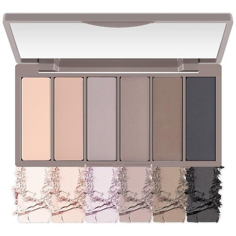 Kaely 6 Color Mini Nude Smoky Eyeshadow Palette Makeup, Highly Pigmented Eye Shadow Palette Waterproof, Natural Matte Eye Shadow Palette, paleta de sombras de ojos, Vegan & Cruelty-free, 05