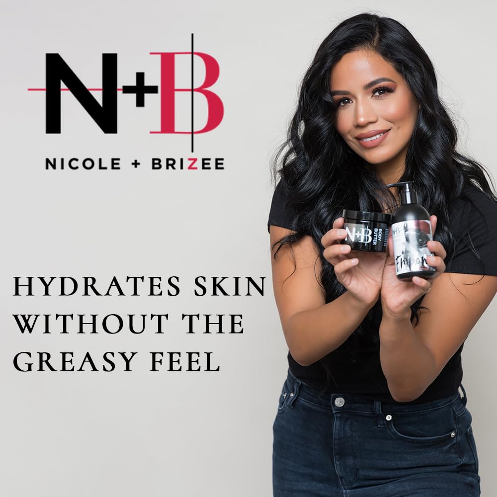 N+B Empower Body Lotion with Amla & Vitamin C, Fast-Absorbing Lotion 8 oz