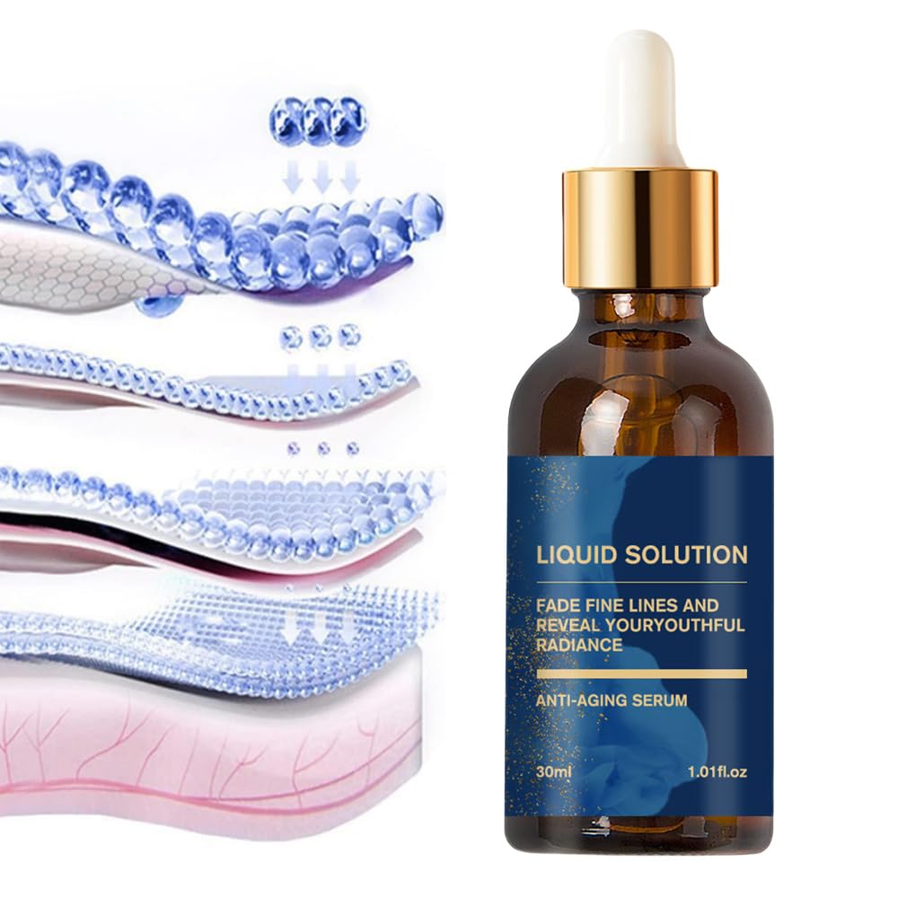 Olavita Serum, Olavita Liquid Solution Anti Aging Serum, Vitamin C & E Serum, Promotes Skin Collagen Production, smoothes wrinkles and fine lines 2pcs