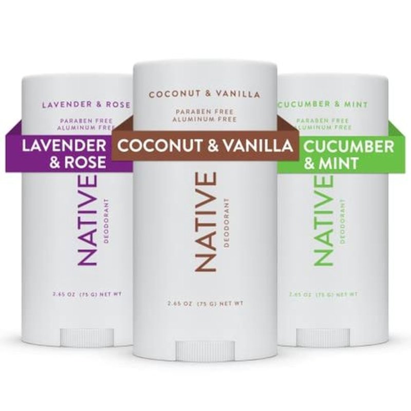 Native Deodorant Contains Naturally Derived Ingredients, 72 Hour Odor Control | Deodorant for Women and Men, Aluminum Free with Baking Soda, Coconut Oil and Shea Butter | Classic