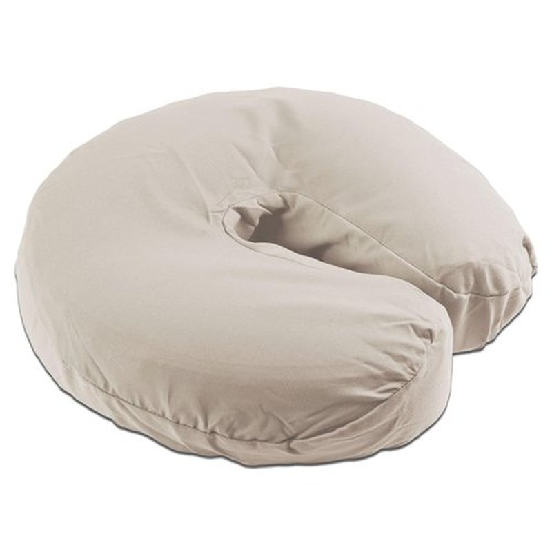 Massage Table Poly-Cotton Sheet Sets by Body Linen. - 3 Piece Set includes Flat & Flat Sheets and a Face Rest Cover. Super Soft and Durable for Professional Use (Natural) - 10 Pack